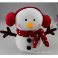 OEM ICTI eco-friendly standard plush baby toy stuffed snowman doll